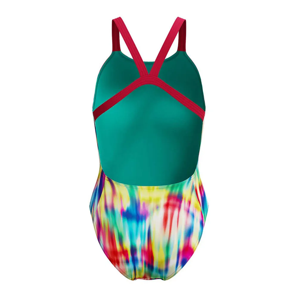 Speedo Fl Printed Leaderback Baddräkt female