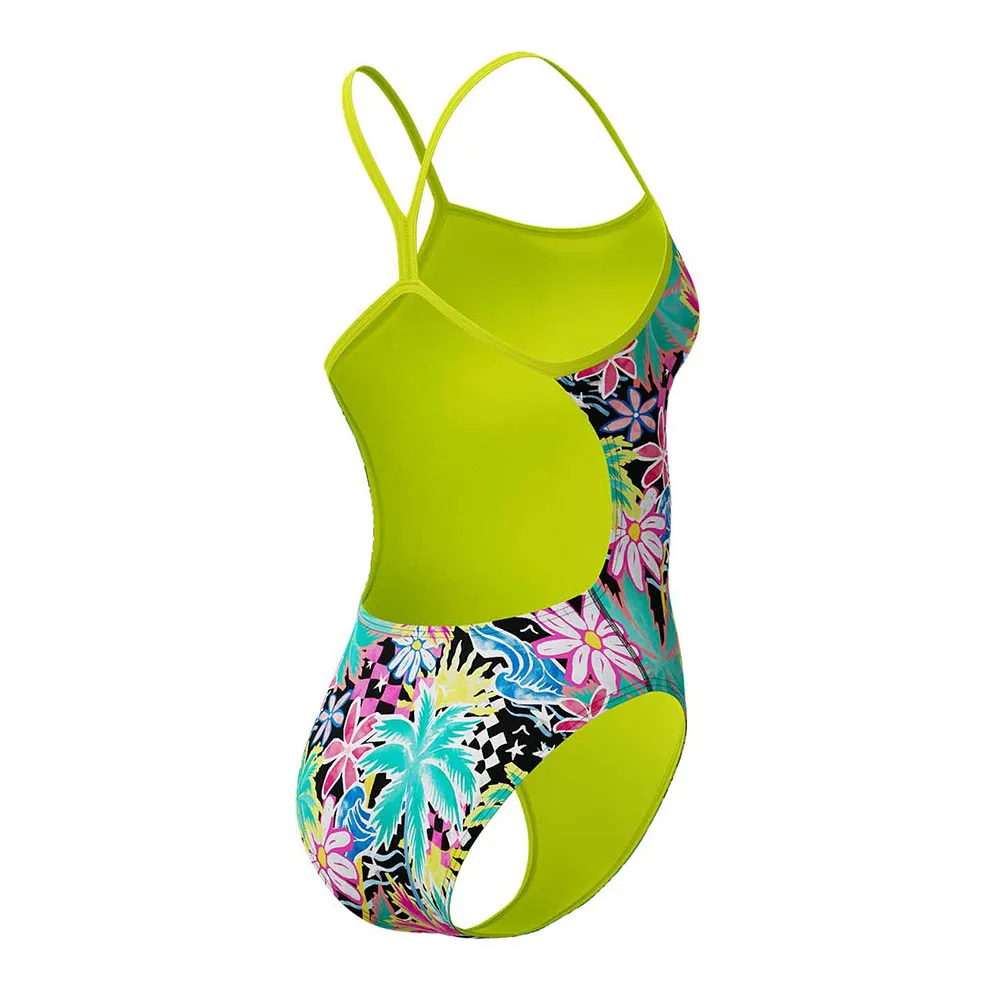 Speedo Fl Printed V-back 2.0 Baddräkt female