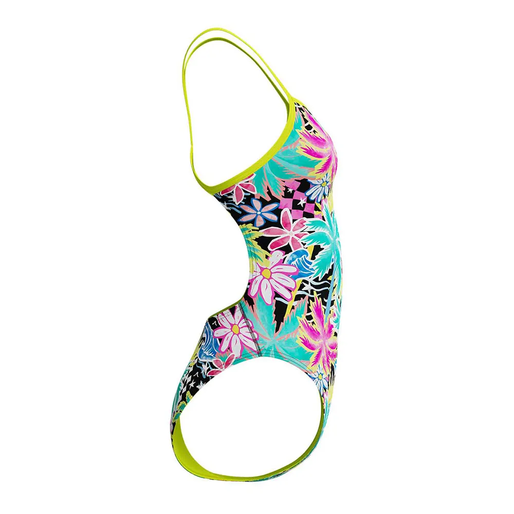 Speedo Fl Printed V-back 2.0 Baddräkt female