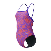 Speedo Fl Printed Web Back Baddräkt female Speedo Fl Printed Web Back Baddräkt female