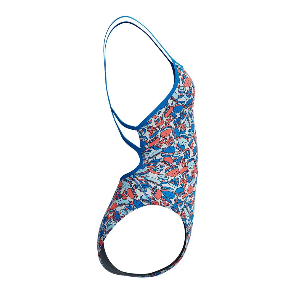 Speedo Fl Printed Web Back Baddräkt female Speedo Fl Printed Web Back Baddräkt female