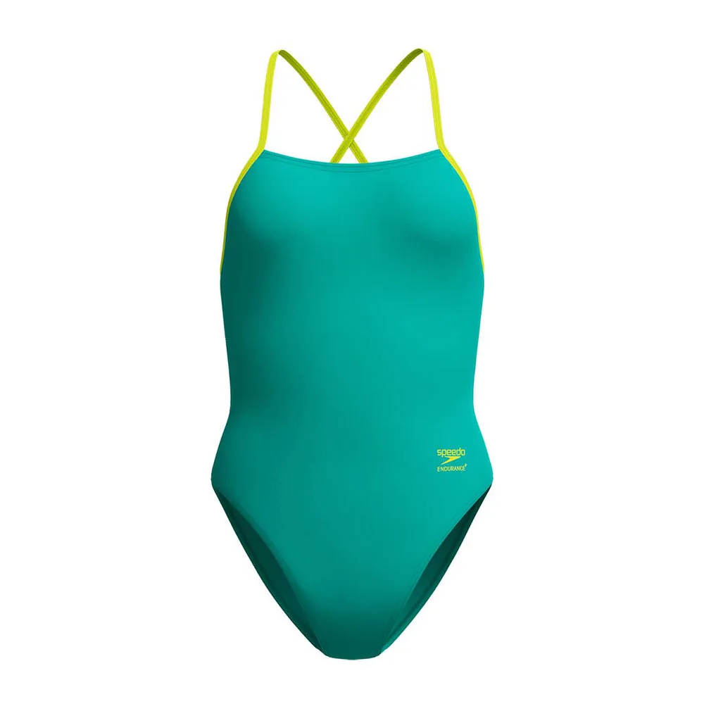 Speedo Fl Solid Tie Back Baddräkt female