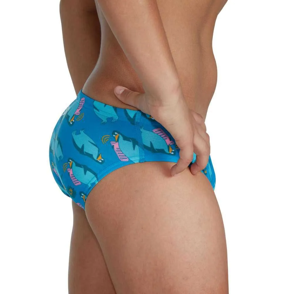 Speedo Flipper Phone Allover 6.5 Cm Badbyxor male