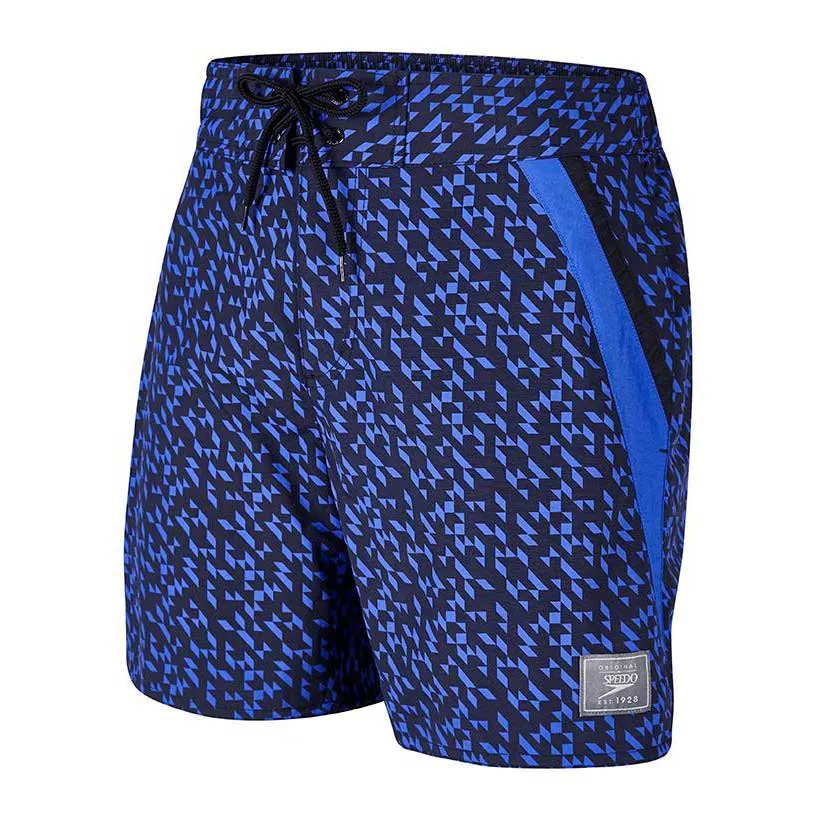 Speedo Fun Explosion Retro Leisure 16´´ Simshorts male, Black / deep peri