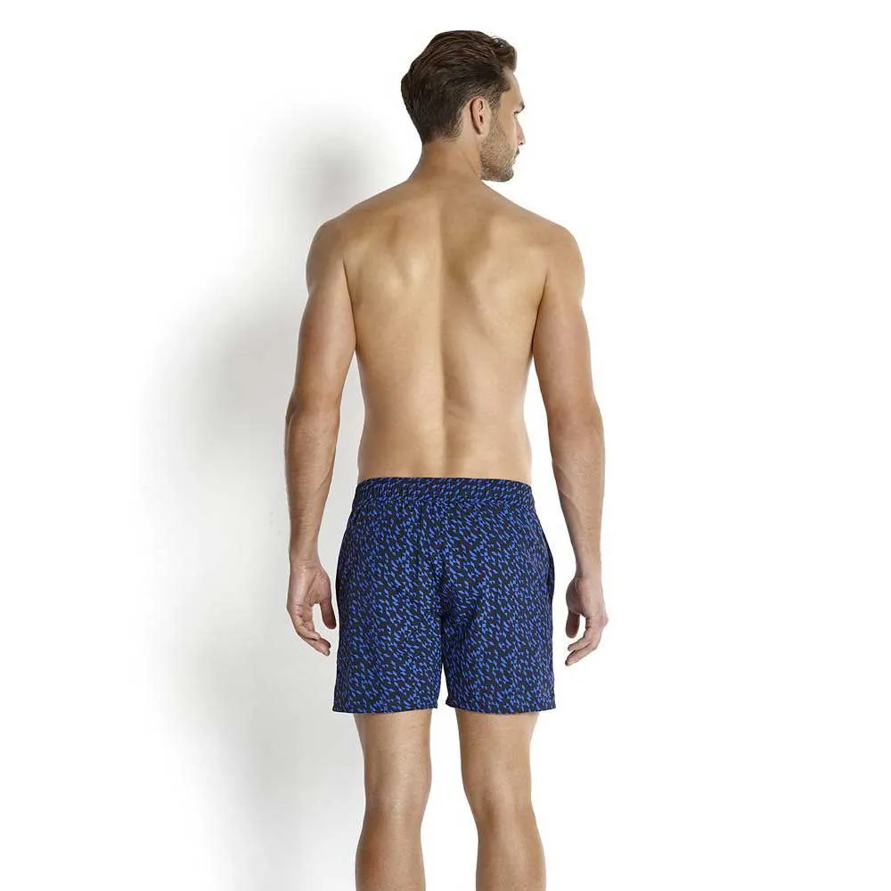 Speedo Fun Explosion Retro Leisure 16´´ Simshorts male, Black / deep peri