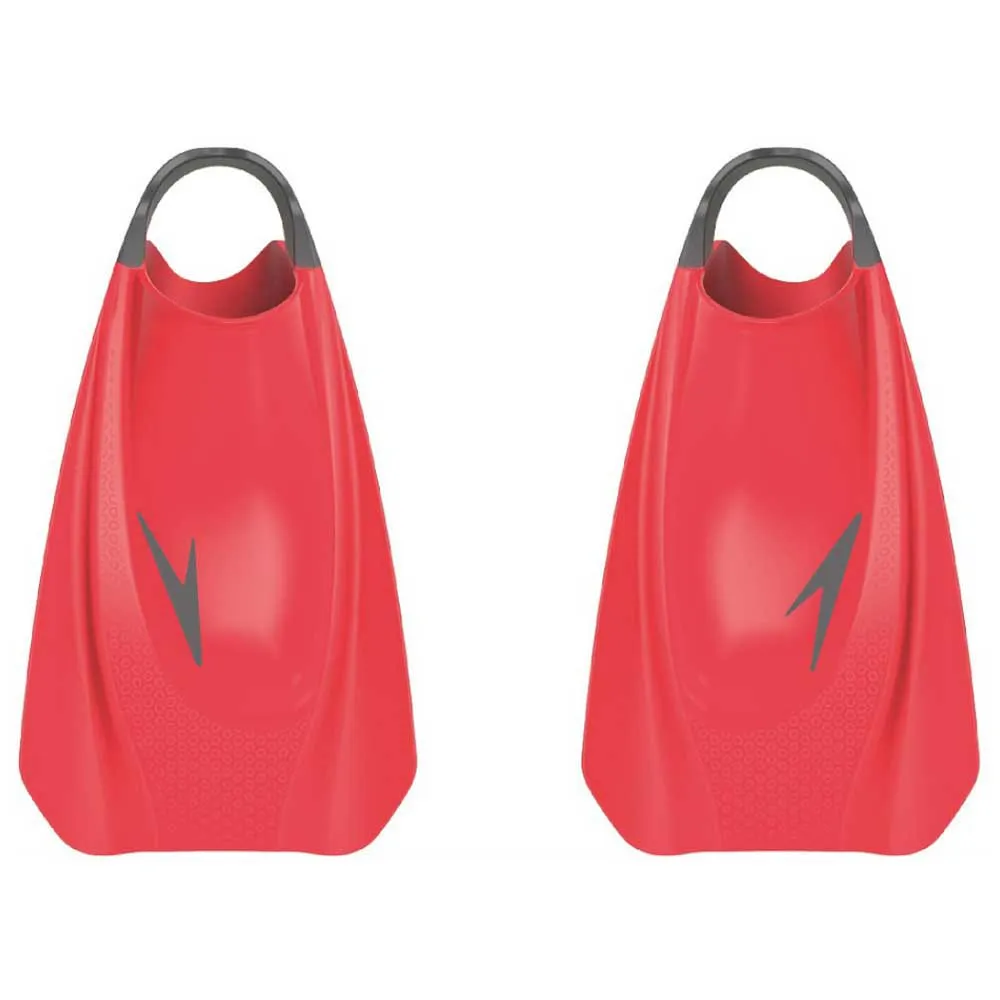 Speedo Fury Training Simfötter unisex, Lava red / chill blue / grey