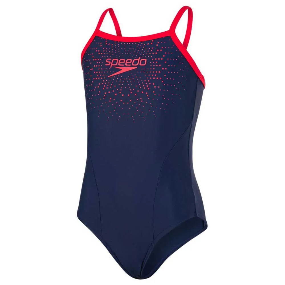 Speedo Gala Logo Baddräkt Med Tunna Band female