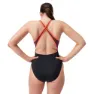Speedo High Neck Splice Cross Back Baddräkt female