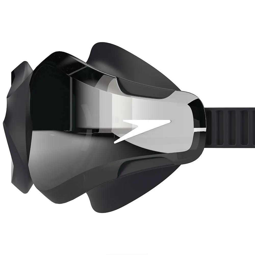 Speedo Hydrosity 2.0 Mirror Simglasögon unisex, Speedo black / smoke / silver mirror, One Size