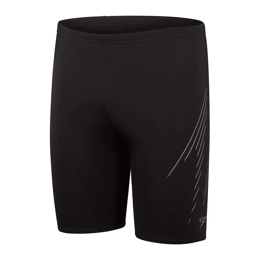 Speedo Hyper Boom Placement Jammer male, Black / usa charcoal