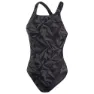 Speedo Hyperbool Allover Medalist Eco Endurance+ Baddräkt female, Black / oxid grey / usa charcoal