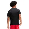 Speedo Kortärmad Rashguard unisex, Black / white, XS