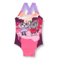 Speedo Learn To Swim Printed Crossback Baddräkt female