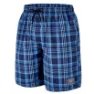 Speedo Line Check Yarn Dyed Leisure 18´´ Simshorts male, Navy / powder blue / fresh water / white