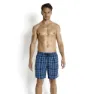 Speedo Line Check Yarn Dyed Leisure 18´´ Simshorts male, Navy / powder blue / fresh water / white