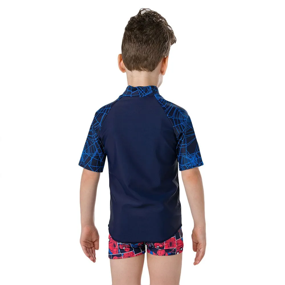 Speedo Marvel Spiderman Uv-skyddande T-shirt Med Korta ärmar unisex