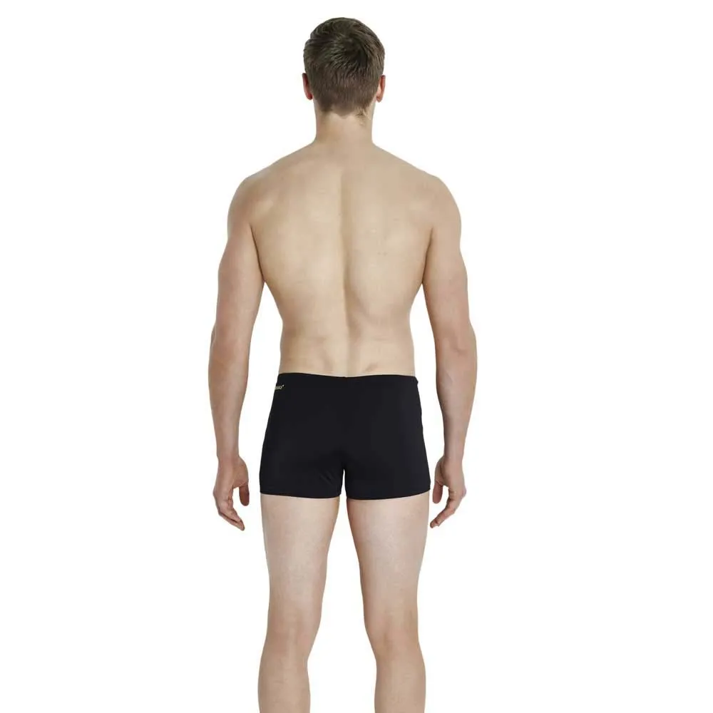 Speedo Monogram Badbyxor Boxer male, Black / global gold Speedo Monogram Badbyxor Boxer male, Black / global gold