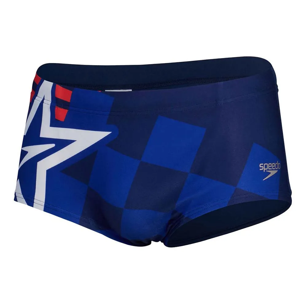 Speedo Placement Digital 17 Cm Badbyxor male, Cerulean blue / true cobalt / watermelon / white Speedo Placement Digital 17 Cm Badbyxor male, Cerulean blue / true cobalt / watermelon / white