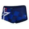 Speedo Placement Digital 17 Cm Badbyxor male, Cerulean blue / true cobalt / watermelon / white