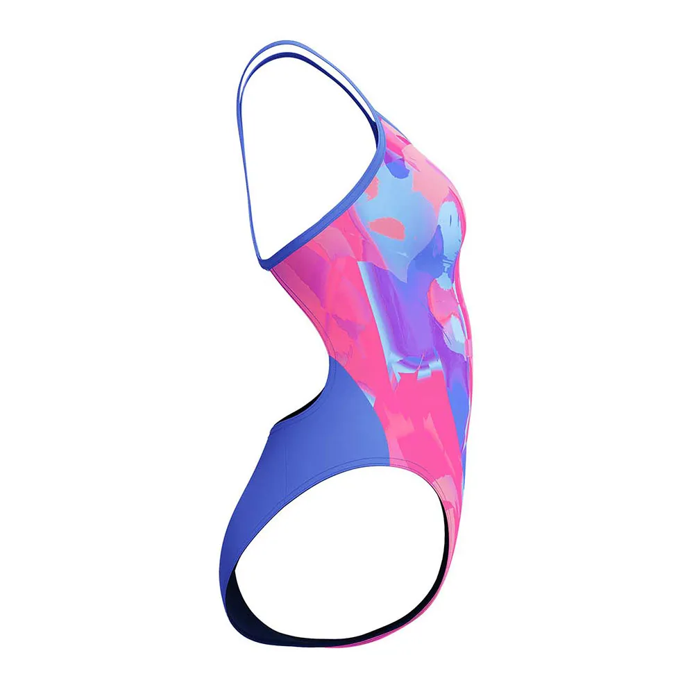 Speedo Placement Digital Turnback Baddräkt female Speedo Placement Digital Turnback Baddräkt female