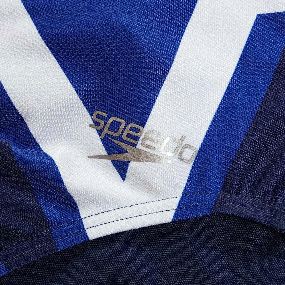 Speedo Placement Digital Vback Baddräkt female, Cerulean blue / true cobalt / watermelon / white Speedo Placement Digital Vback Baddräkt female, Cerulean blue / true cobalt / watermelon / white