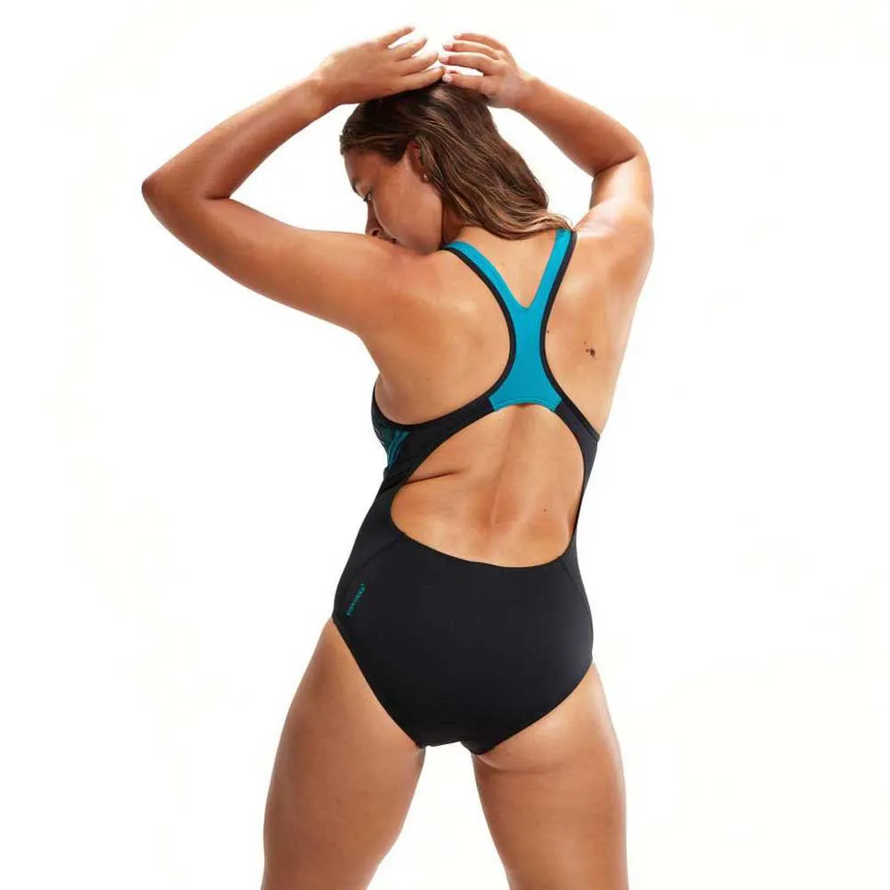 Speedo Placement Laneback Baddräkt female
