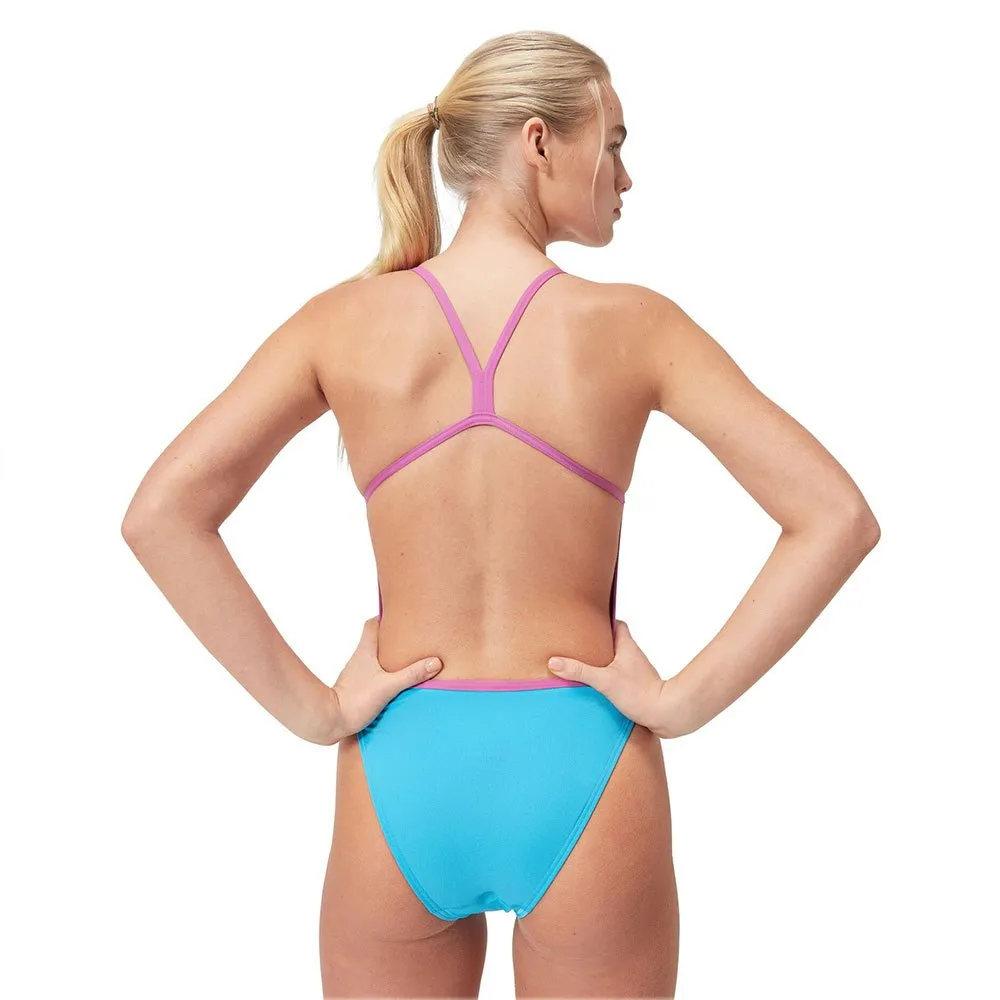 Speedo Placement Vback Baddräkt female