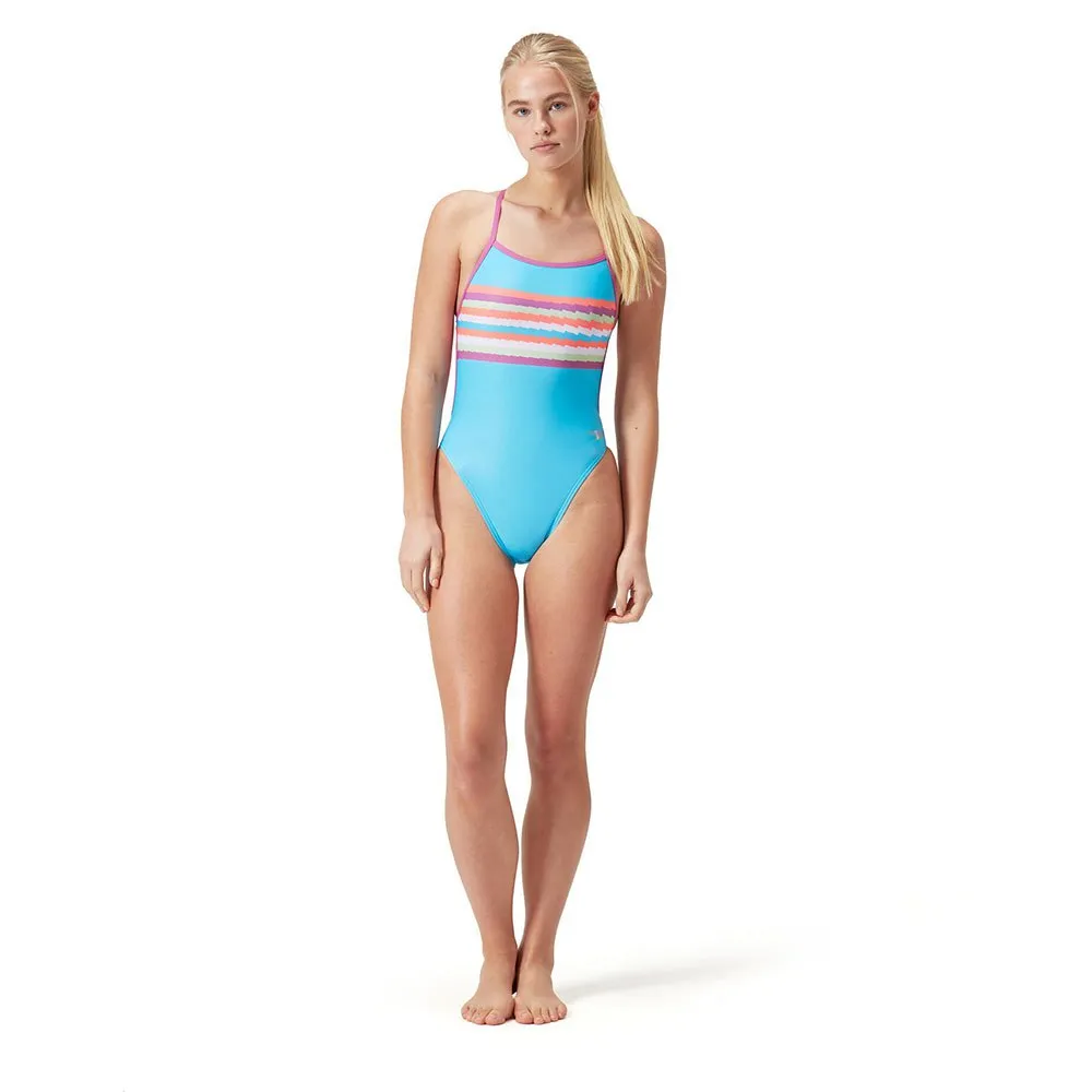 Speedo Placement Vback Baddräkt female