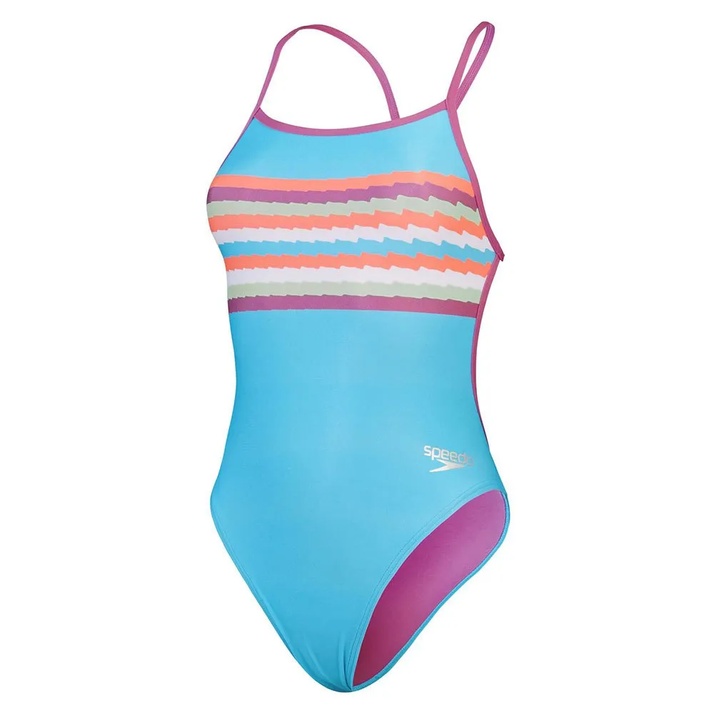 Speedo Placement Vback Baddräkt female