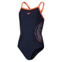 Speedo Plastisol Placement Thinstrap Muscleback Baddräkt female Speedo Plastisol Placement Thinstrap Muscleback Baddräkt female