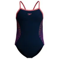 Speedo Plastisol Placement Thinstrap Muscleback Baddräkt female