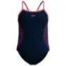 Speedo Plastisol Placement Thinstrap Muscleback Baddräkt female