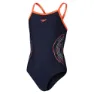 Speedo Plastisol Placement Thinstrap Muscleback Baddräkt female