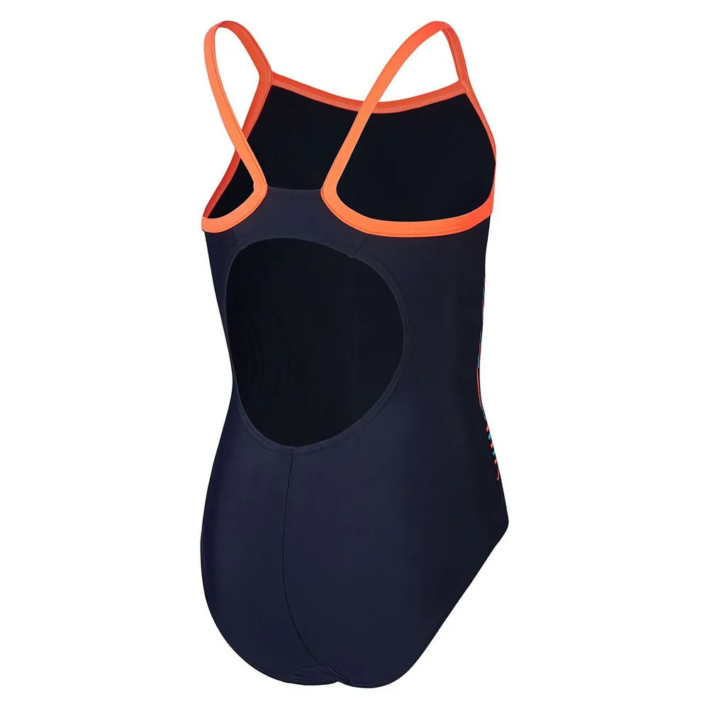 Speedo Plastisol Placement Thinstrap Muscleback Baddräkt female