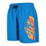 Speedo Printed Leisure 15´´ Simshorts male, Blue / blue, 6-7Y