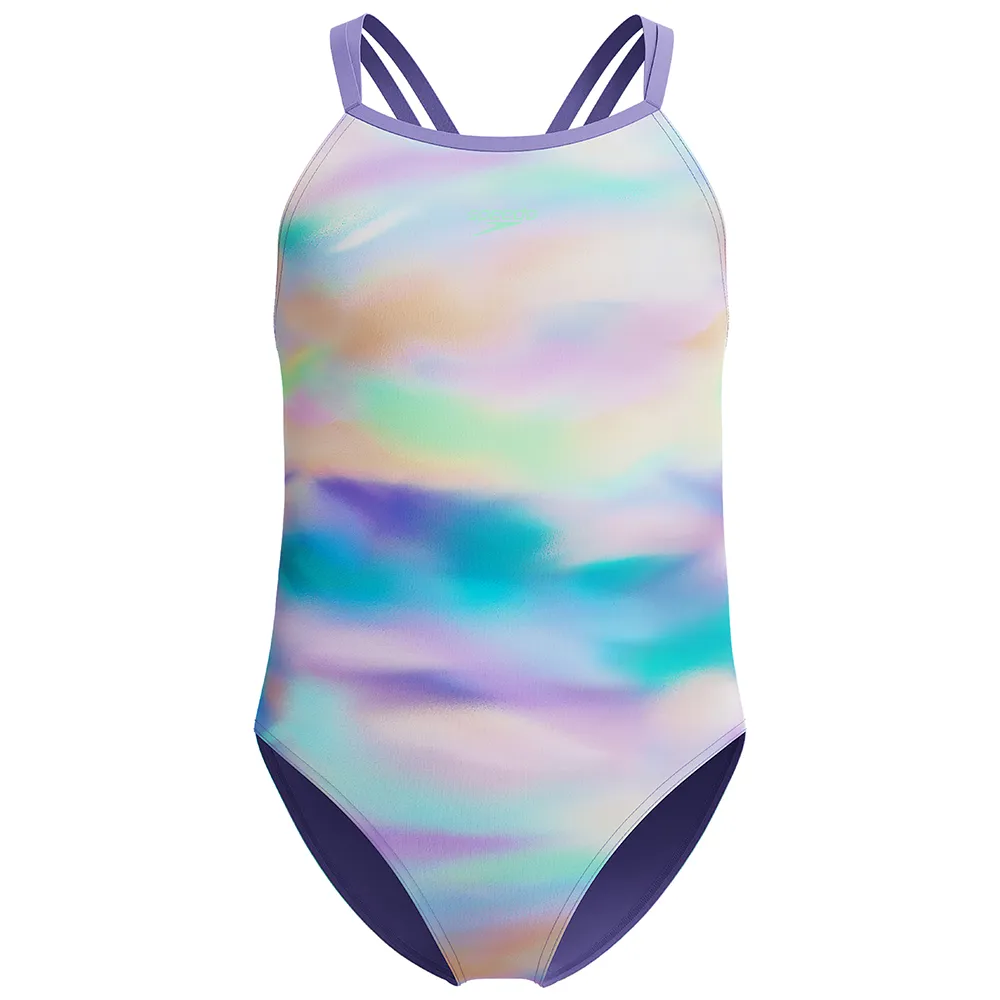 Speedo Printed Twinstrap Baddräkt female