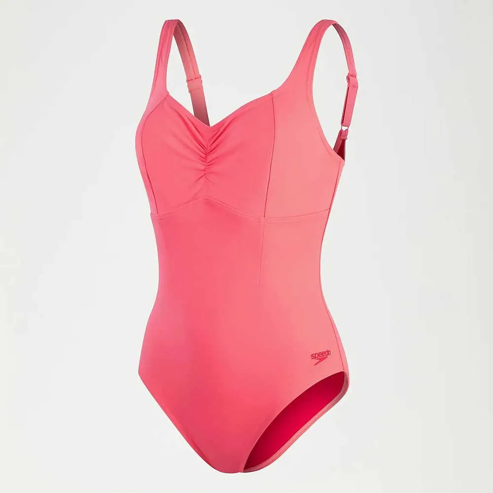 Speedo Shaping Aquanite Badkläder Med Ficka För Mastektomi female, Cinder rose Speedo Shaping Aquanite Badkläder Med Ficka För Mastektomi female, Cinder rose