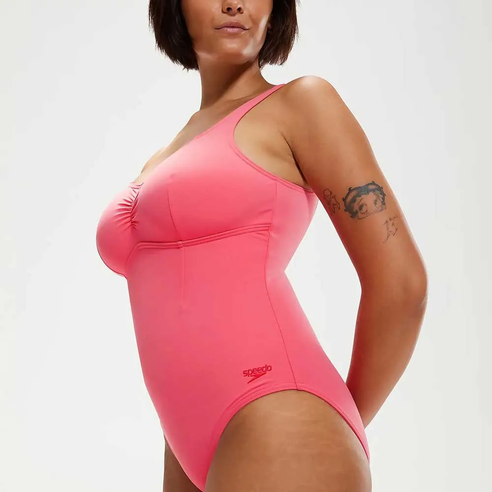 Speedo Shaping Aquanite Badkläder Med Ficka För Mastektomi female, Cinder rose Speedo Shaping Aquanite Badkläder Med Ficka För Mastektomi female, Cinder rose