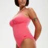 Speedo Shaping Aquanite Badkläder Med Ficka För Mastektomi female, Cinder rose