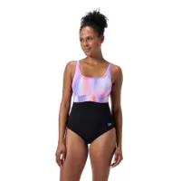 Speedo Shaping Contoureclipse Printed Baddräkt female
