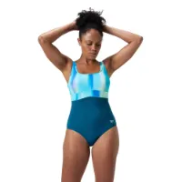 Speedo Shaping Contoureclipse Printed Baddräkt female Speedo Shaping Contoureclipse Printed Baddräkt female