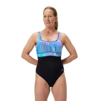 Speedo Shaping Contoureclipse Printed Baddräkt female Speedo Shaping Contoureclipse Printed Baddräkt female