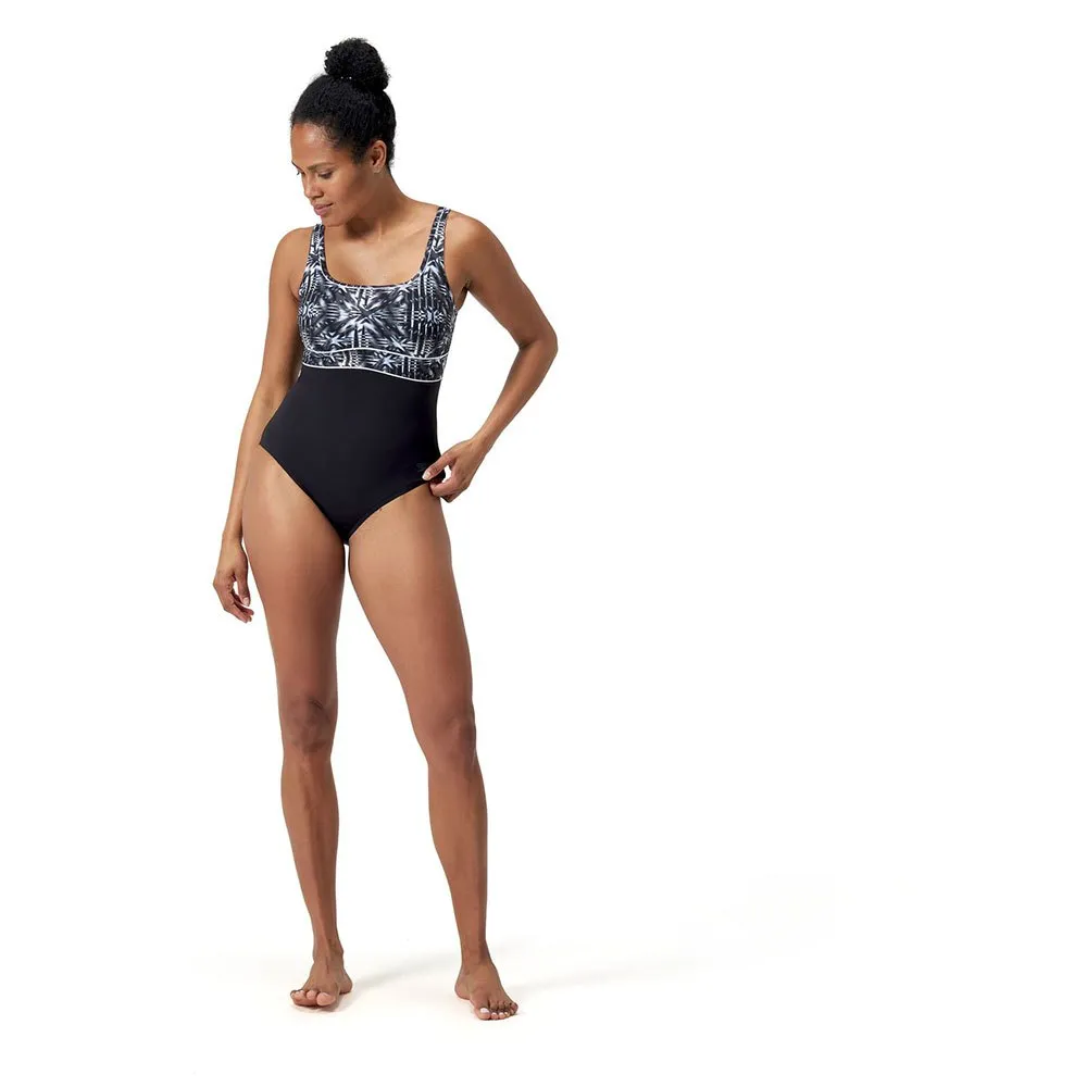 Speedo Shaping Contoureclipse Printed Baddräkt female