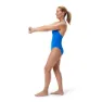 Speedo Shaping Crossback Baddräkt female, Lagoon blue