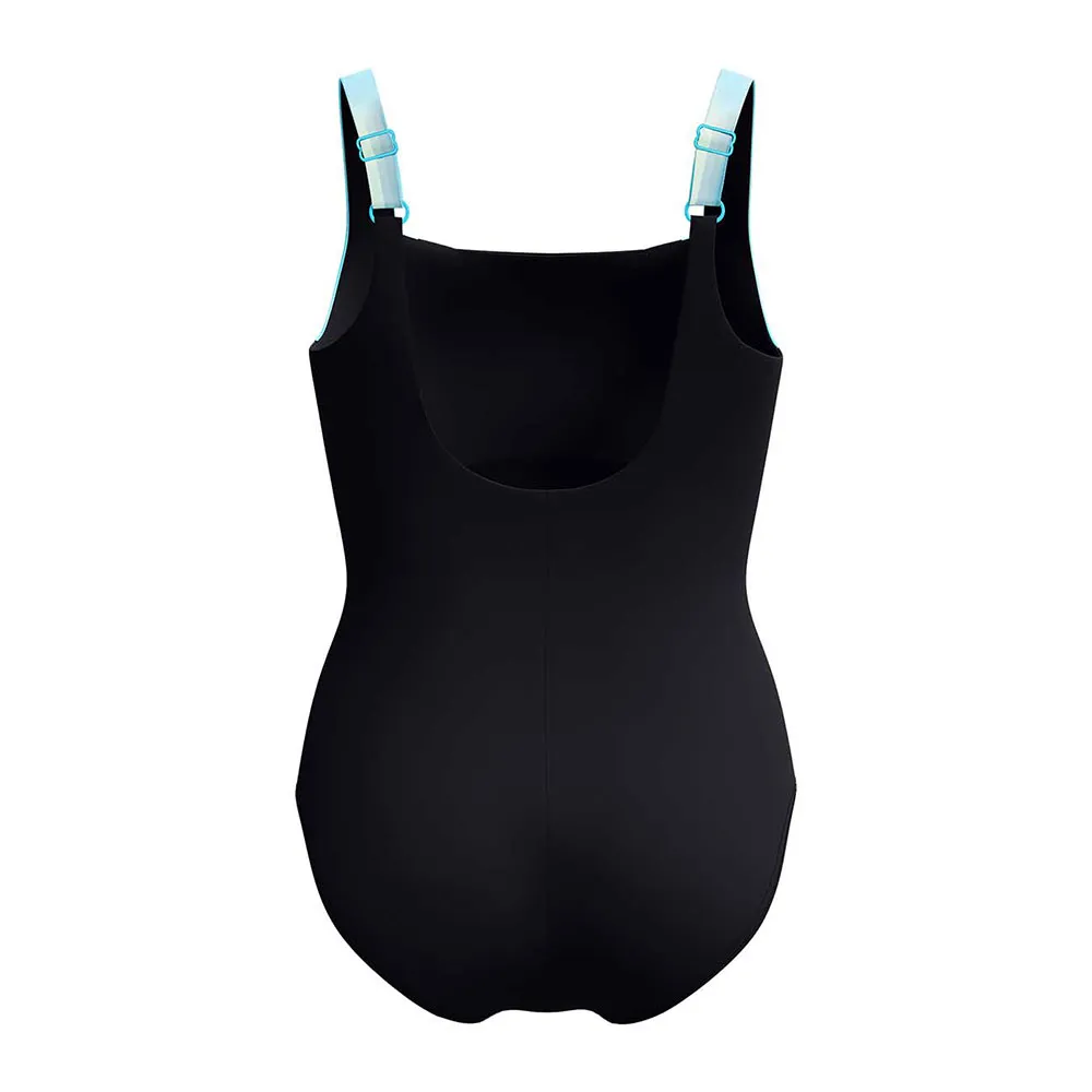 Speedo Shaping Lunalustre Printed Baddräkt female, Arctic glass Speedo Shaping Lunalustre Printed Baddräkt female, Arctic glass