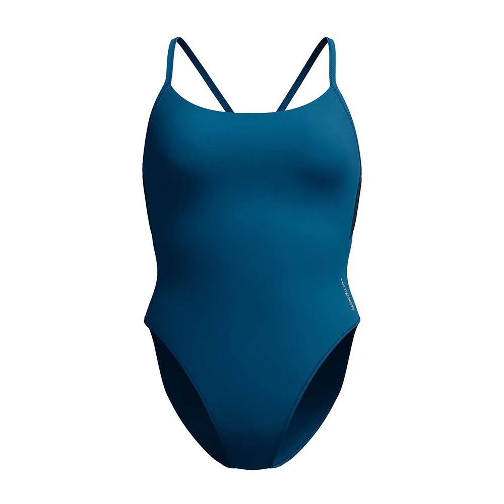 Speedo Solid Racerback Baddräkt female Speedo Solid Racerback Baddräkt female