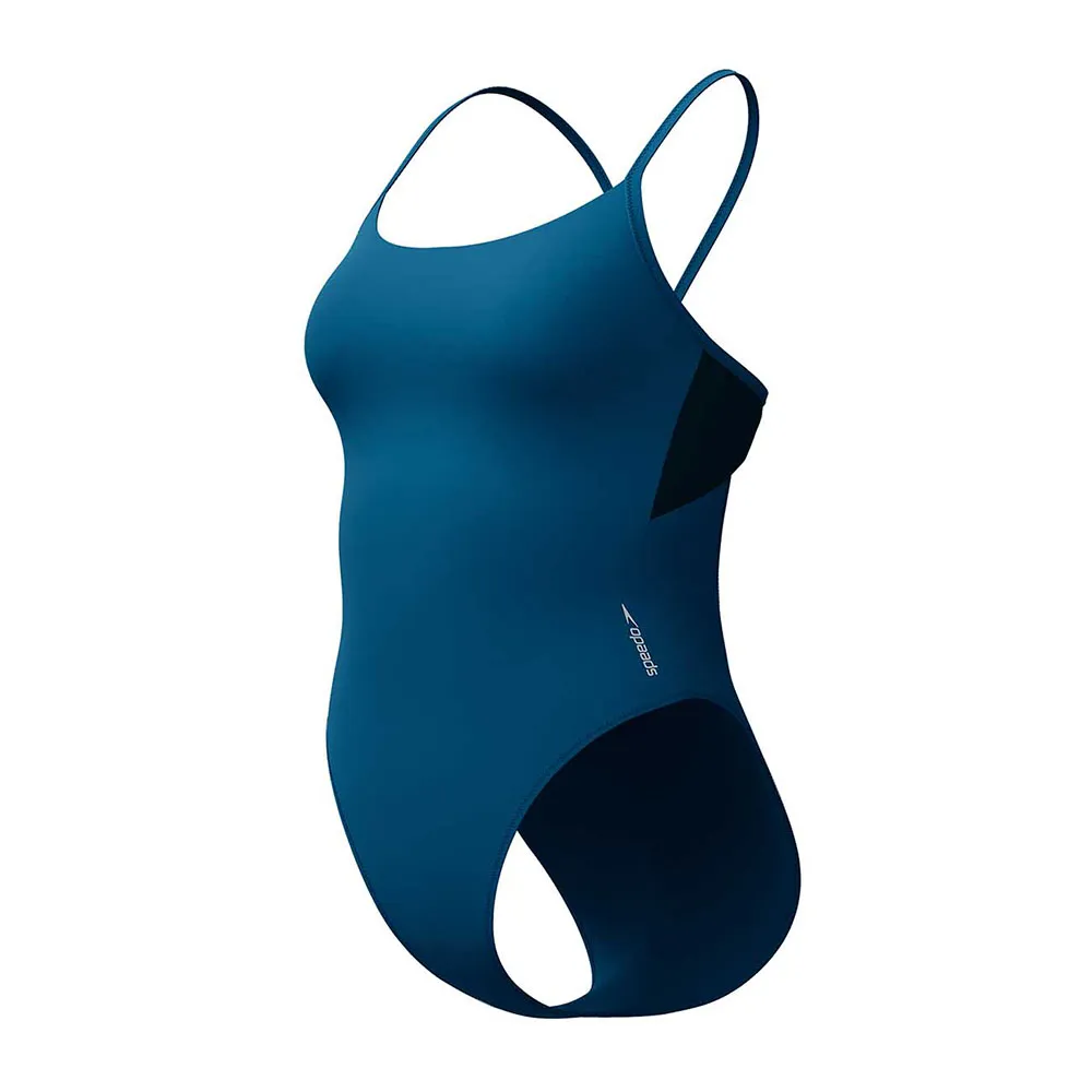 Speedo Solid Racerback Baddräkt female Speedo Solid Racerback Baddräkt female