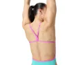 Speedo Solid V-back Baddräkt female, Arctic glass