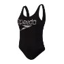 Speedo Stripe Logo Deep Baddräkt