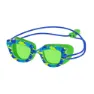 Speedo Sunny G Pop Seasiders Print Simglasögon För Barn unisex, Speedo blue camo / jello green, One Size